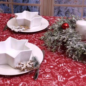 Obrus na Boże Narodzenie -LUX 283-2