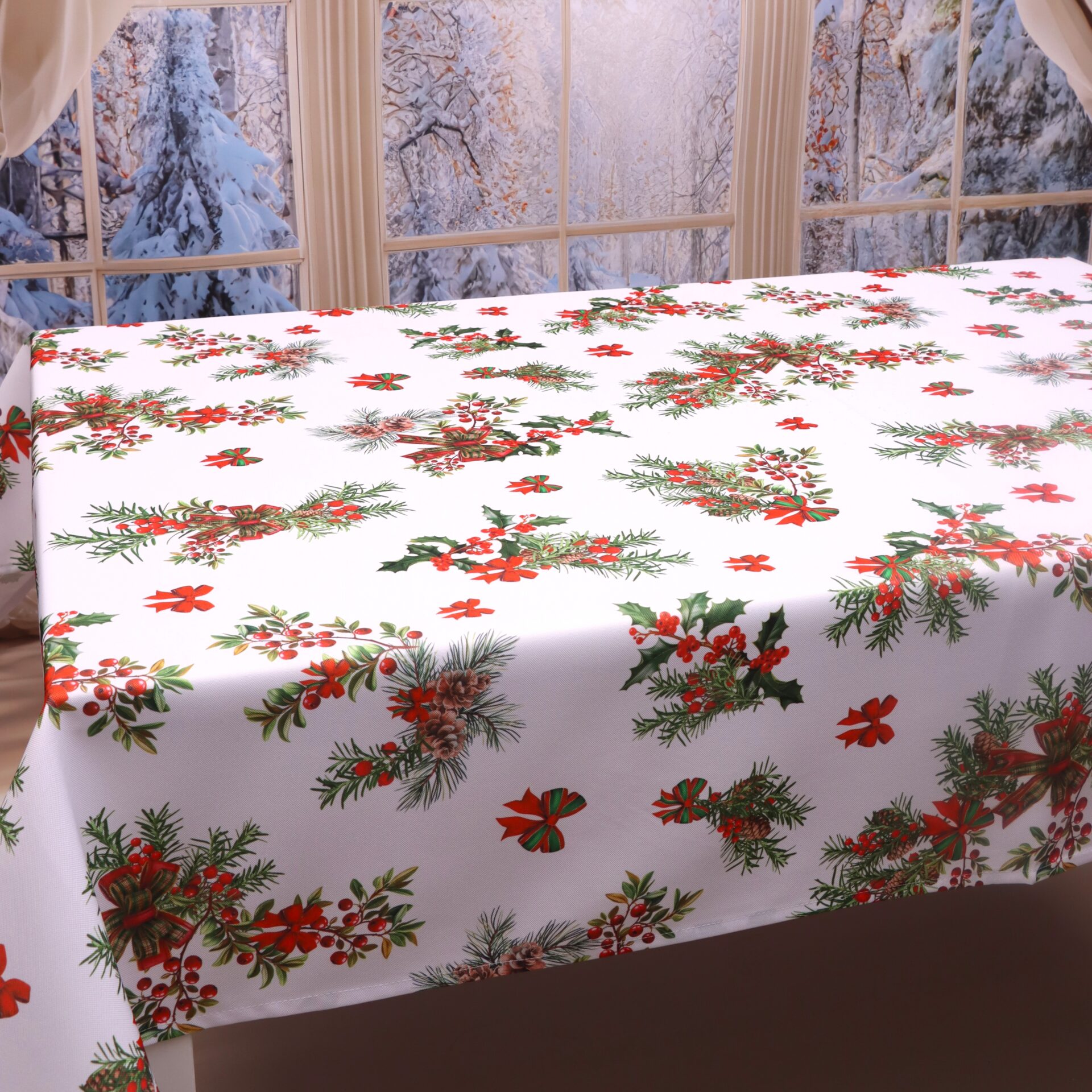 Obrus na Boże Narodzenie -LUX 1522 Obrus na Boże Narodzenie -LUX 1522