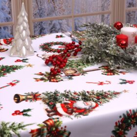 Obrus na Boże Narodzenie -LUX 1525 Obrus na Boże Narodzenie -LUX 1525