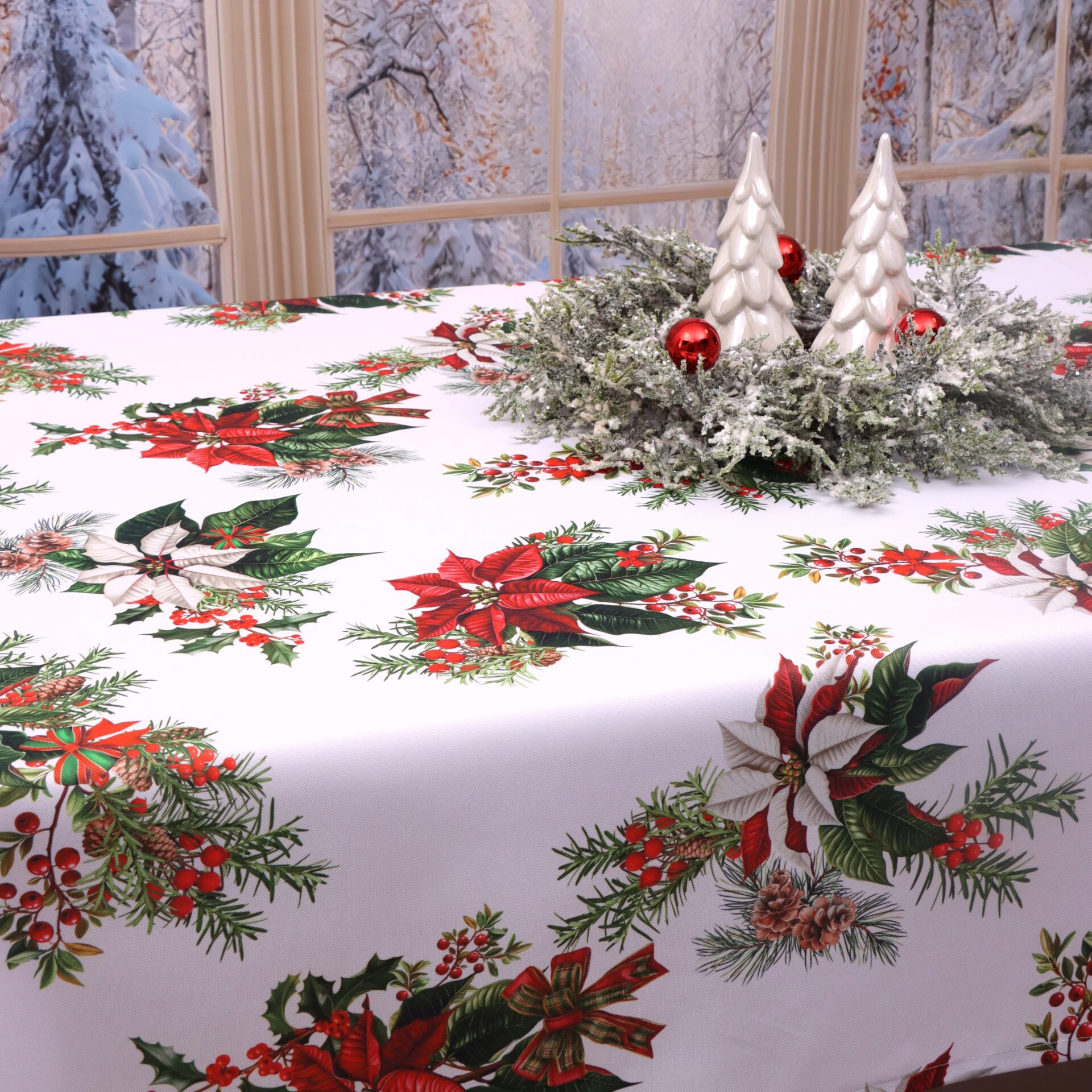 Obrus na Boże Narodzenie -LUX 1521 Obrus na Boże Narodzenie -LUX 1521