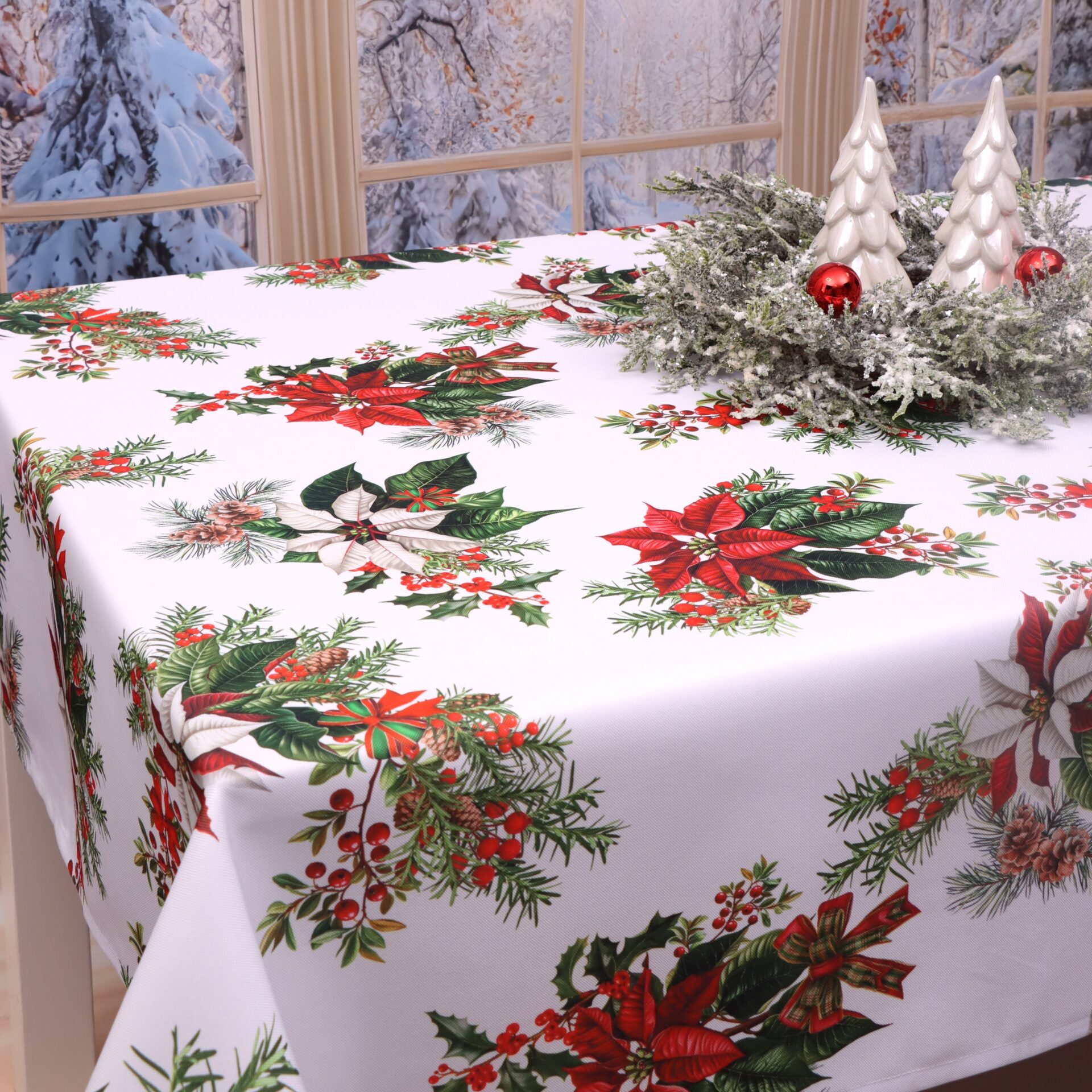 Obrus na Boże Narodzenie -LUX 1521 Obrus na Boże Narodzenie -LUX 1521