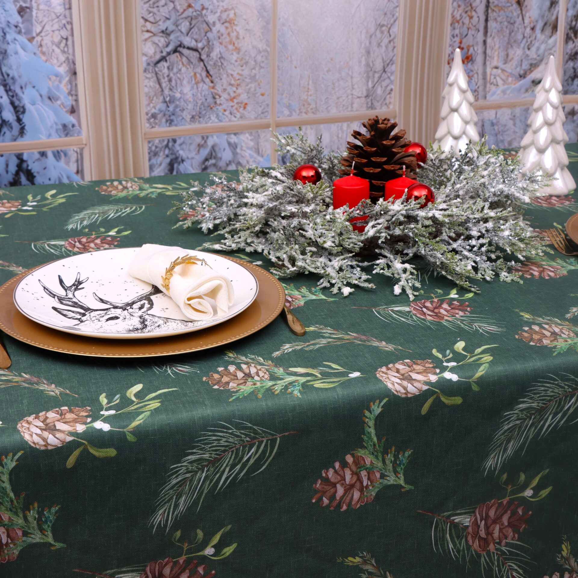 Obrus na Boże Narodzenie -LUX 275-3 Obrus na Boże Narodzenie -LUX 275-3