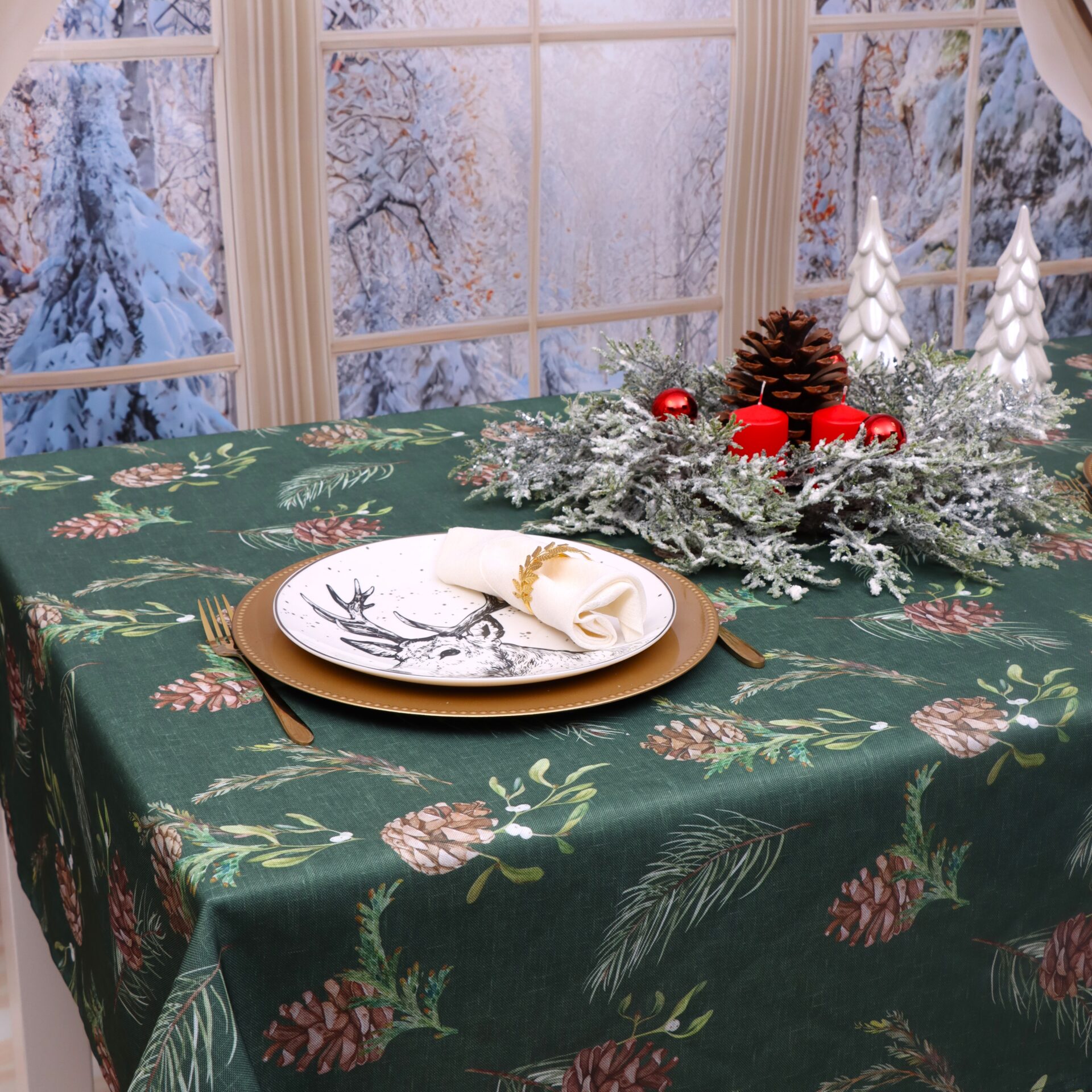 Obrus na Boże Narodzenie -LUX 275-3 Obrus na Boże Narodzenie -LUX 275-3