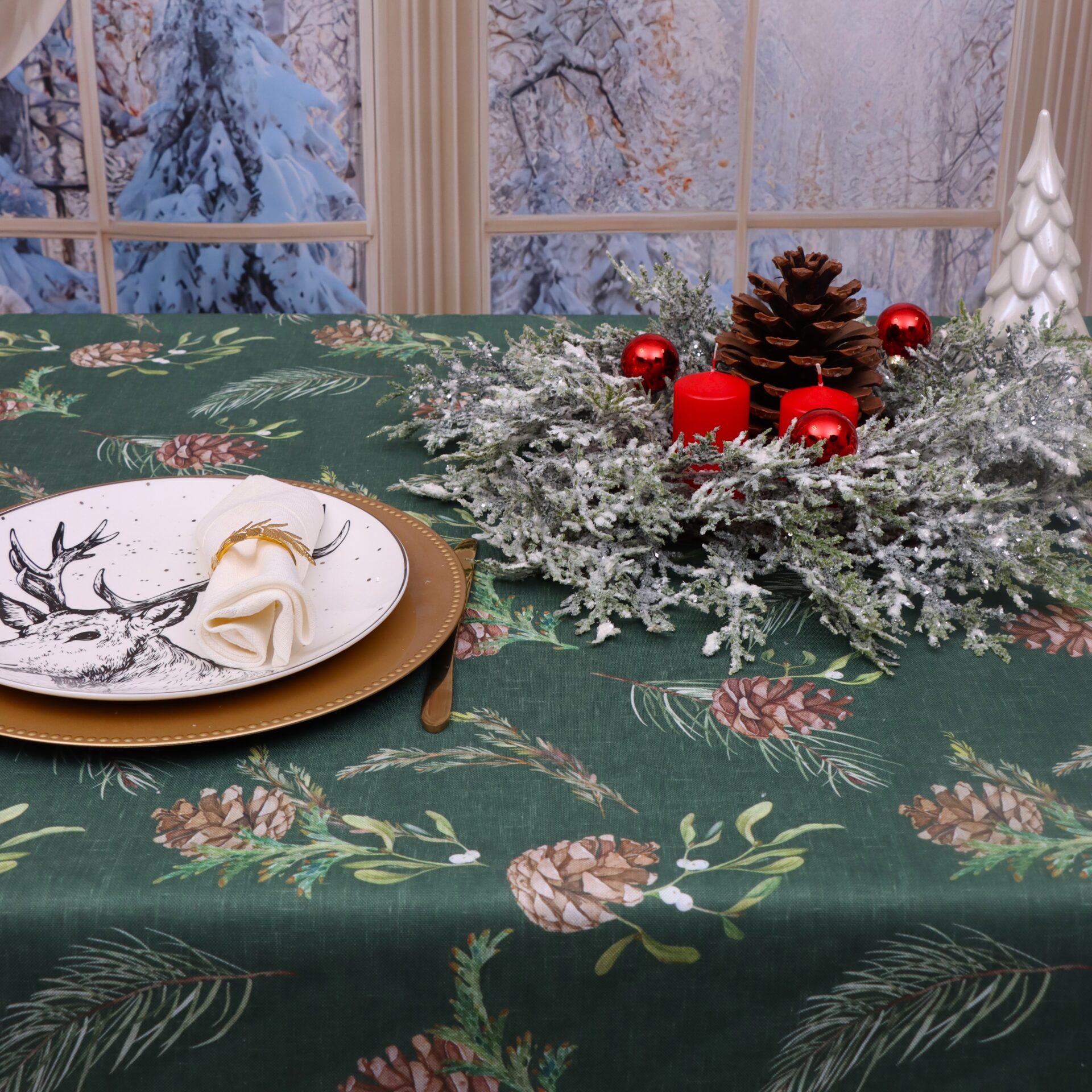 Obrus na Boże Narodzenie -LUX 275-3 Obrus na Boże Narodzenie -LUX 275-3