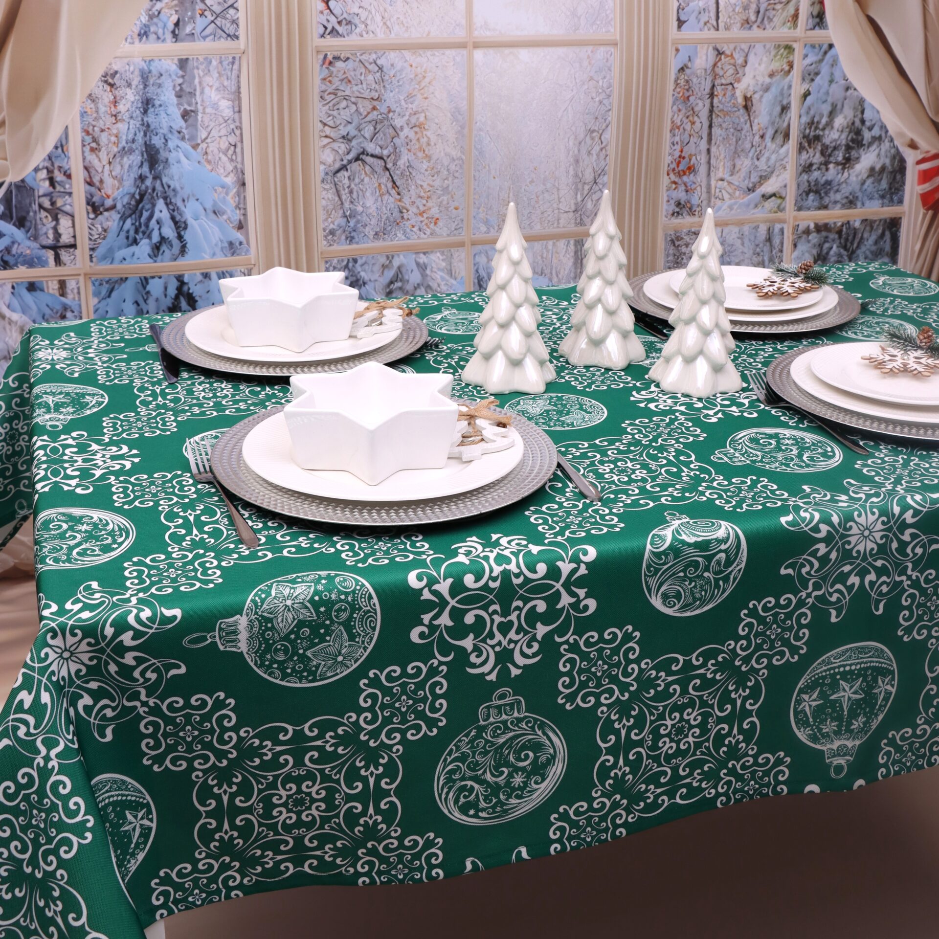 Obrus na Boże Narodzenie -LUX 284-3 Obrus na Boże Narodzenie -LUX 284-3