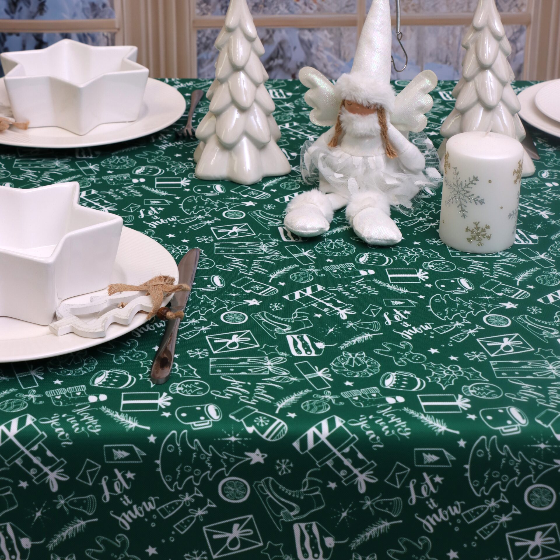 Obrus na Boże Narodzenie -LUX 283-5 Obrus na Boże Narodzenie -LUX 283-5