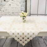 Serweta haftowana 85/85 -kółka Serweta haftowana 85/85 -kółka