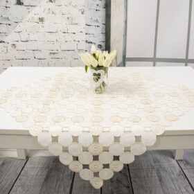 Serweta haftowana 85/85 -kółka