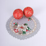 Serwetki Świąteczne na Boże Narodzenie -Szare Serwetki Świąteczne na Boże Narodzenie -Szare