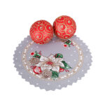 Serwetki Świąteczne na Boże Narodzenie -Szare Serwetki Świąteczne na Boże Narodzenie -Szare