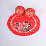 Serwetki Świąteczne na Boże Narodzenie -Czerwone Serwetki Świąteczne na Boże Narodzenie -Czerwone