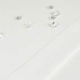 Tkanina matowa, gładka, dekoracyjna Panama Biel śmietankowa Tkanina matowa, gładka, dekoracyjna Panama Biel śmietankowa