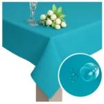 Tkanina matowa, gładka, dekoracyjna Panama Turkus Tkanina matowa, gładka, dekoracyjna Panama Turkus