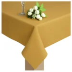 Tkanina matowa, gładka, dekoracyjna Panama Złoty Tkanina matowa, gładka, dekoracyjna Panama Złoty