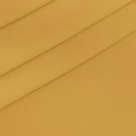 Tkanina matowa, gładka, dekoracyjna Panama Złoty